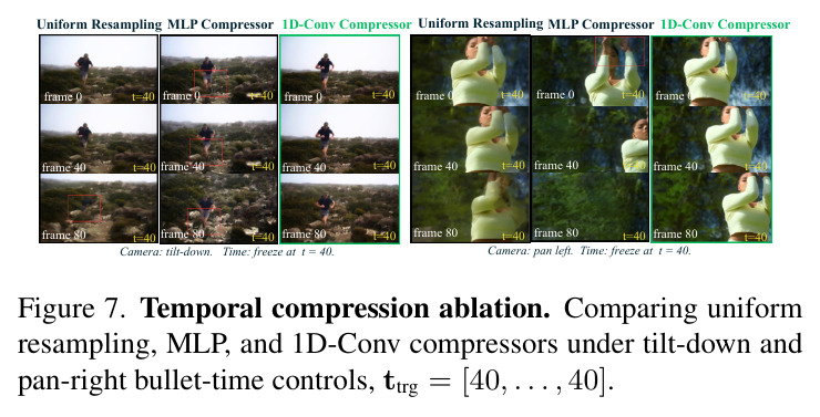 Temporal compression ablation.