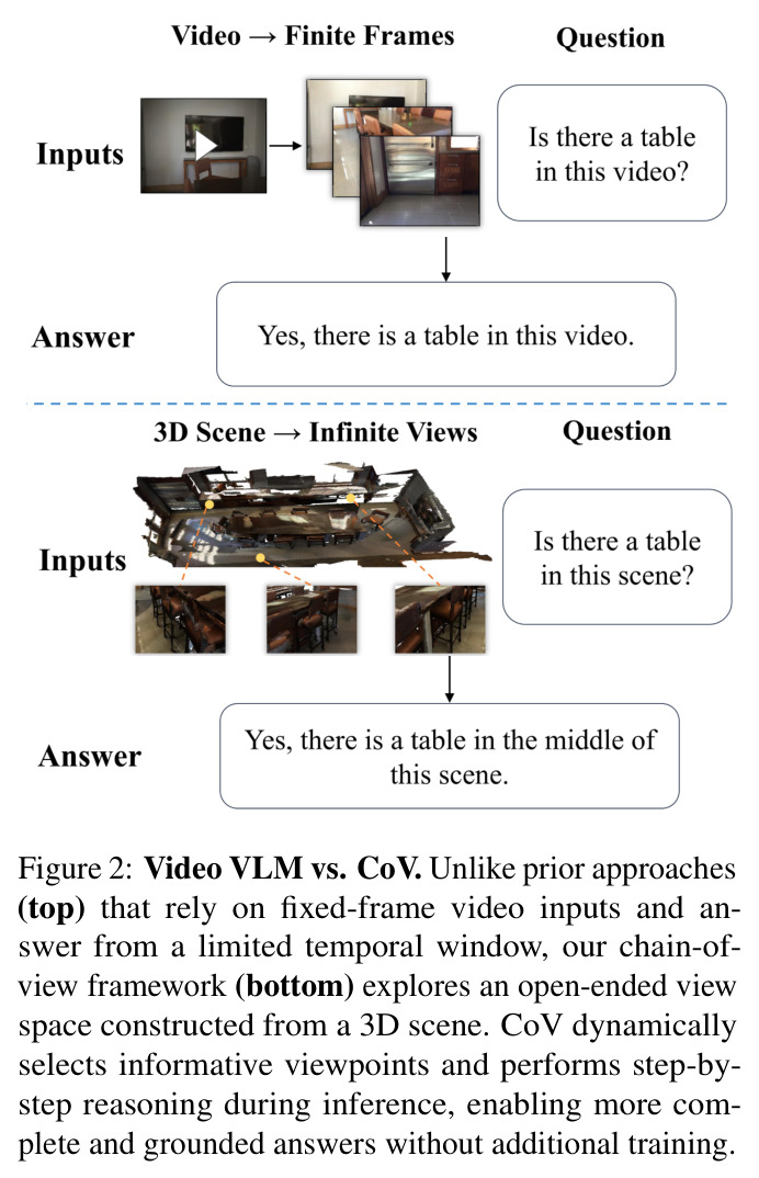 Video VLM vs. CoV