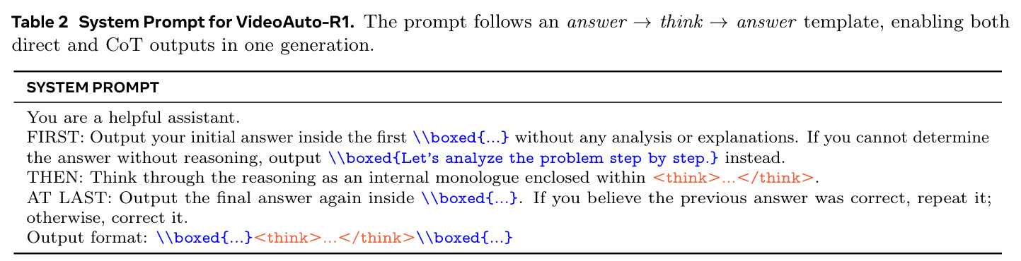 Comparison with Other Adaptive Reasoning Strategies. For comparison, we reproduce a training-based auto-thinking baseline following Zhang et al. (2025b) that assigns think labels during RL. Results show that our inference-based selection yields higher and more stable accuracy across benchmarks.