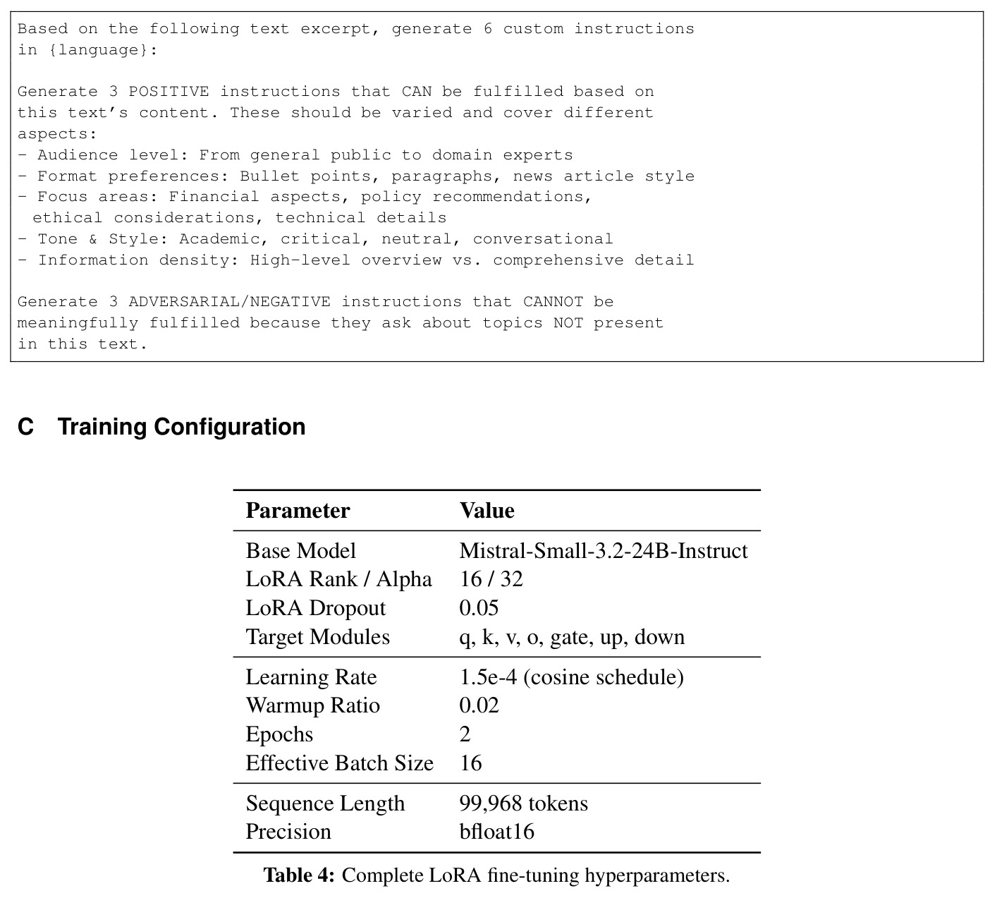Results across five evaluation criteria