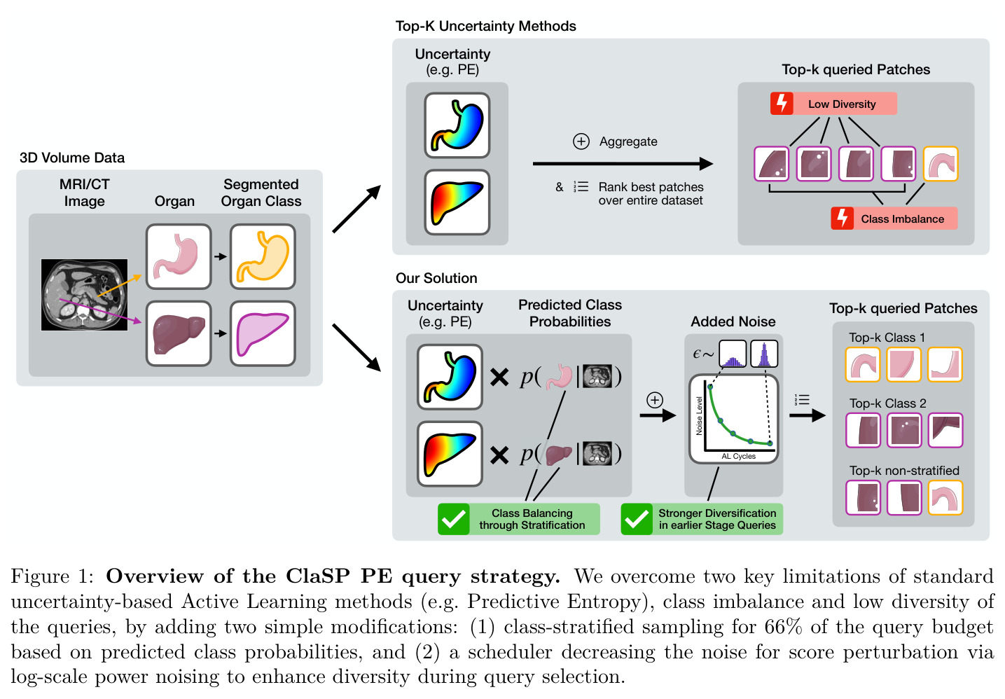 Overview of the ClaSP PE query strategy