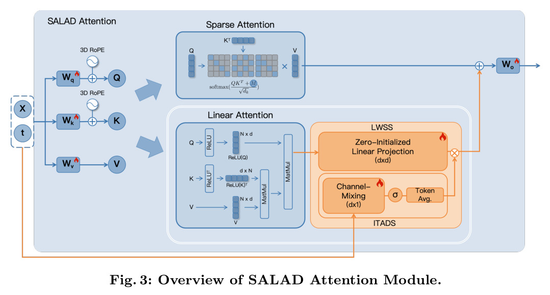 Overview of SALAD Attention Module.