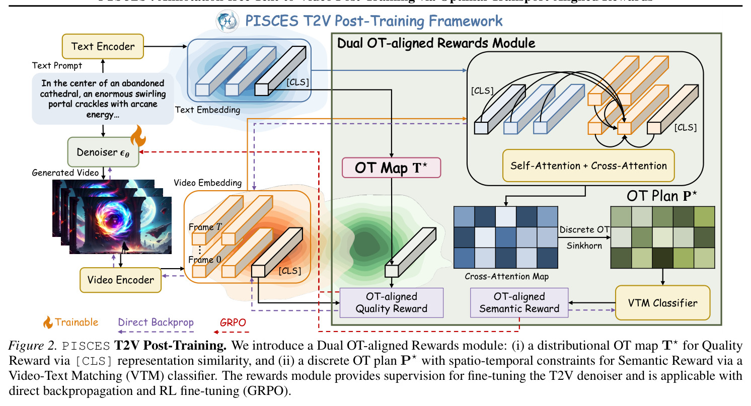 PISCES T2V后训练详细架构
