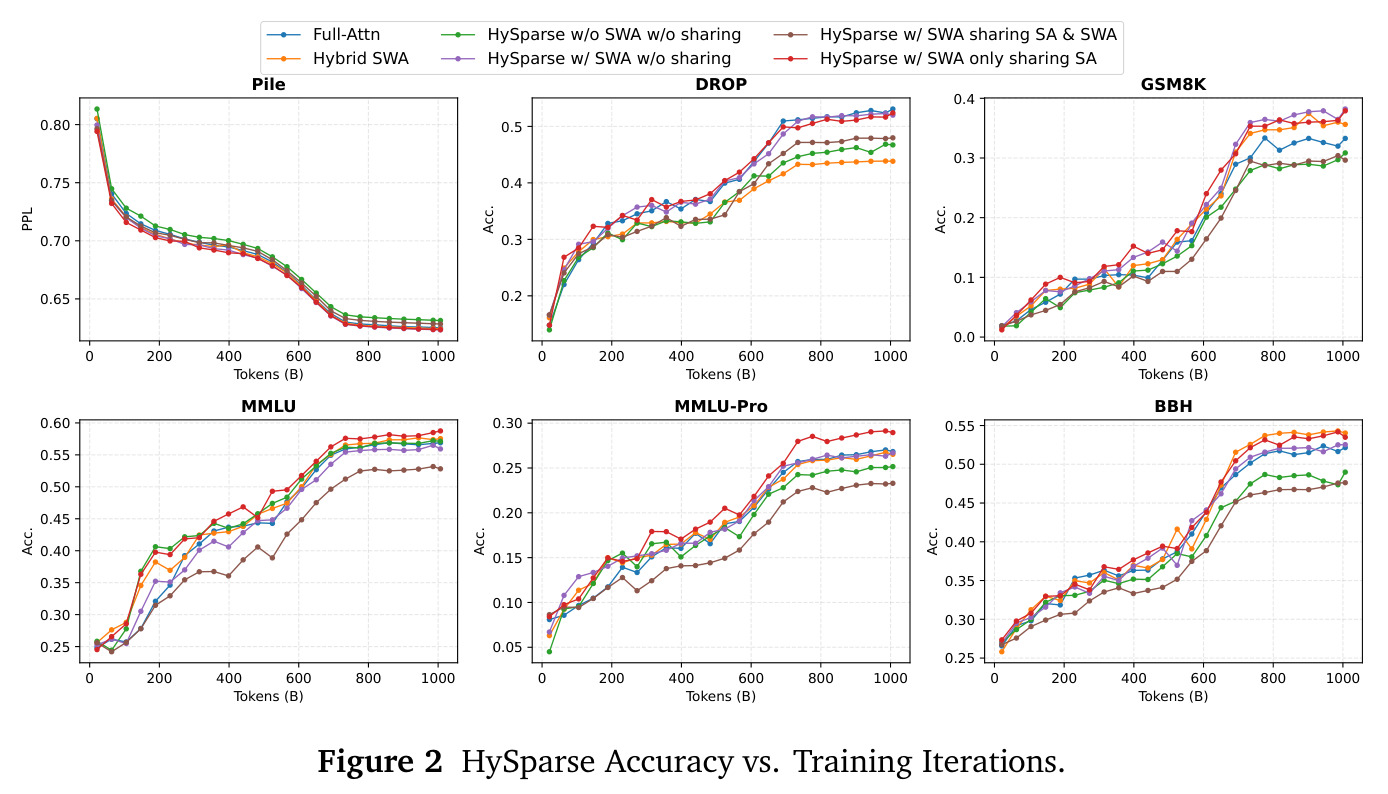 HySparse Accuracy vs. Training Iterations