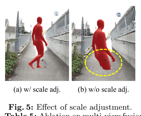 Effect of scale adjustment.