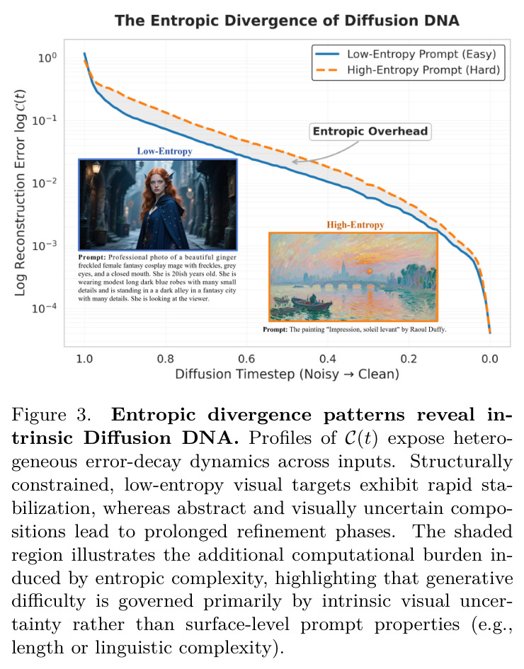 Entropic divergence patterns reveal intrinsic Diffusion DNA