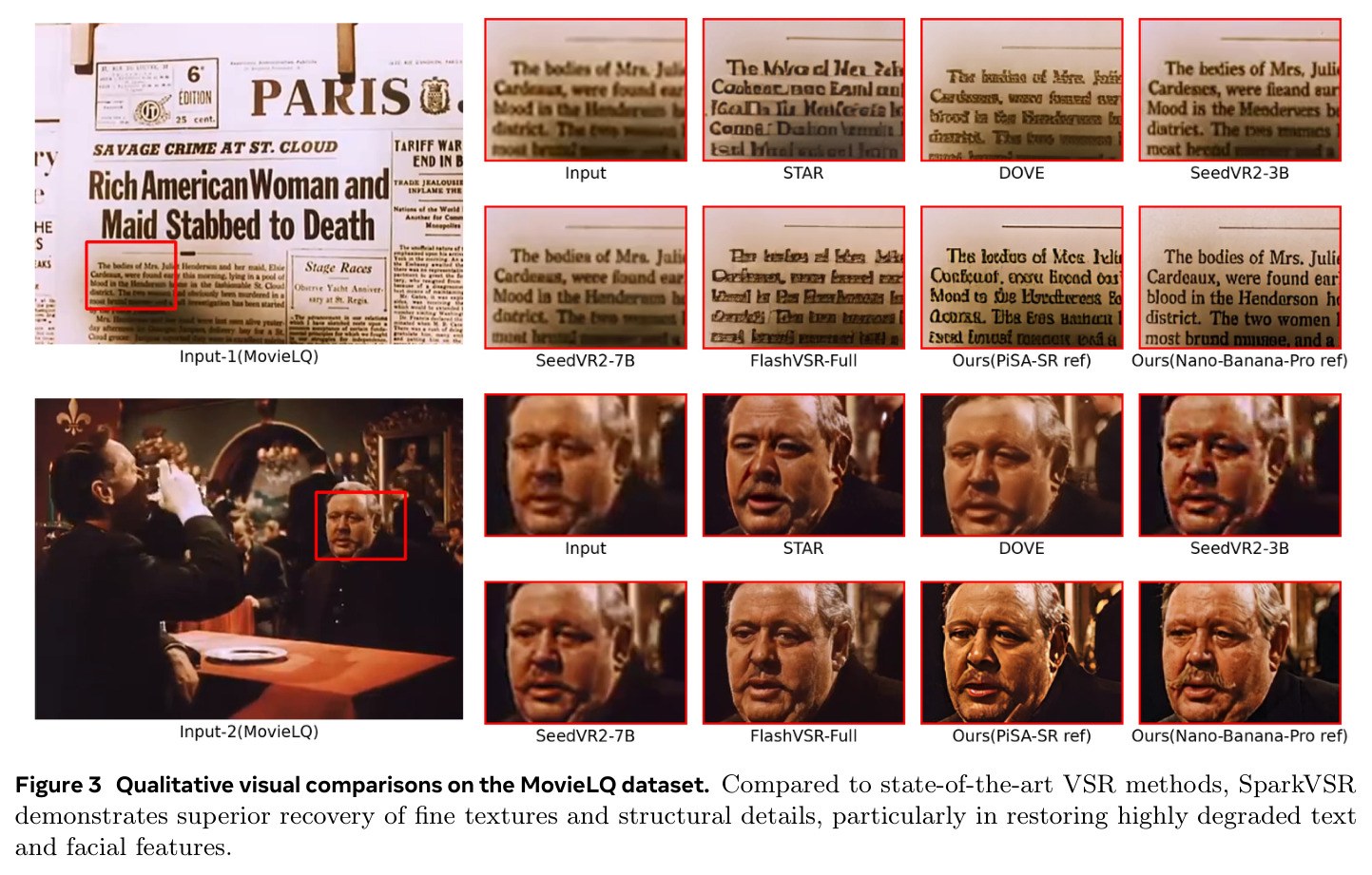 Qualitative visual comparisons on the MovieLQ dataset