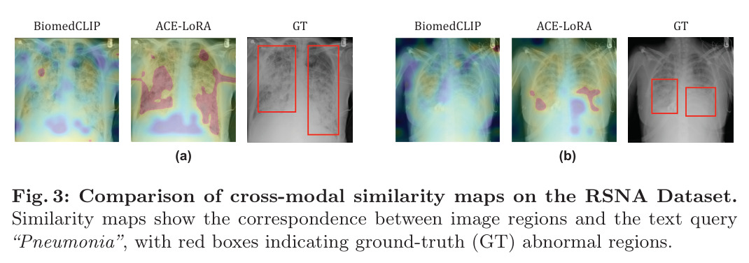 Comparison of cross-modal similarity maps