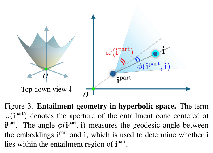 Entailment geometry in hyperbolic space