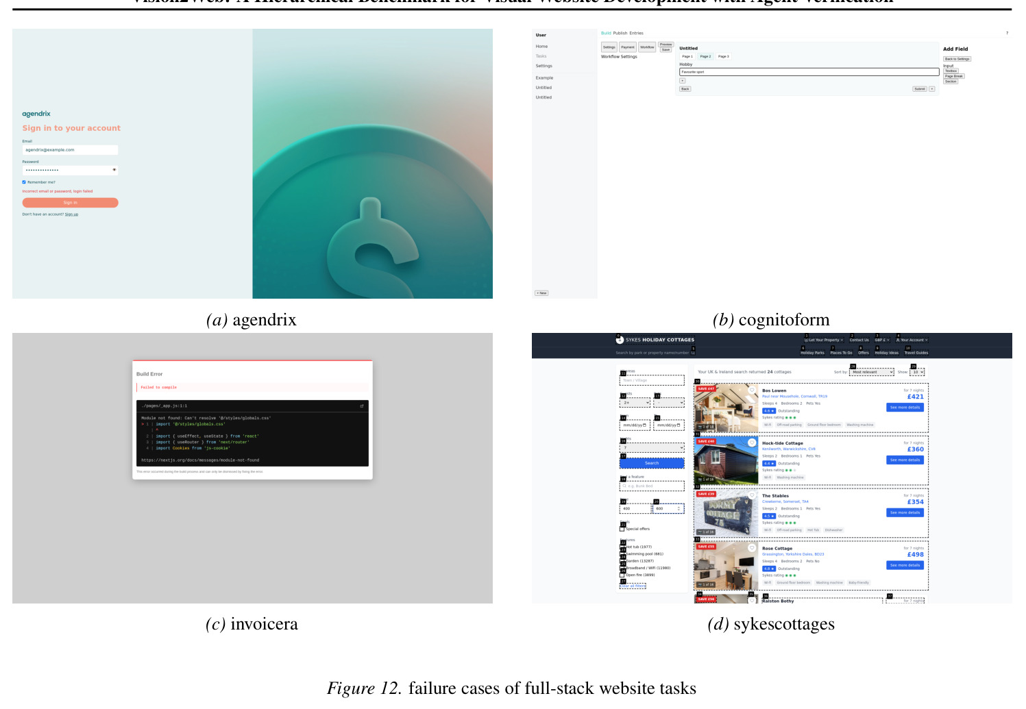 Cross-device responsive static webpage task example.