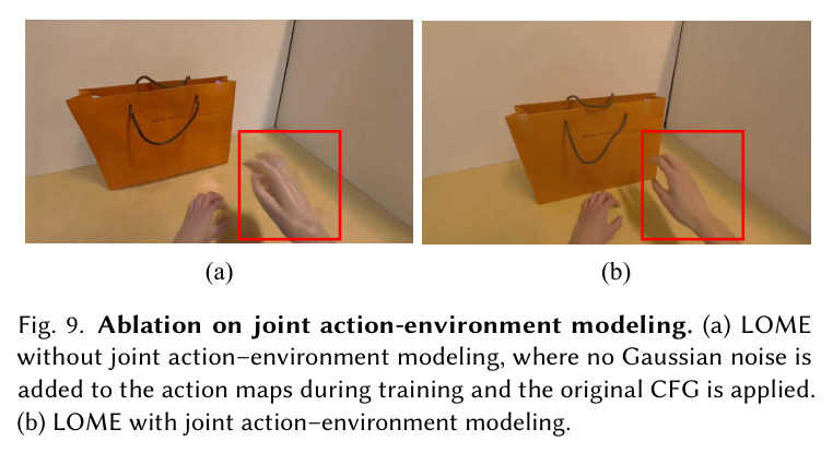 Failure case with multi-object interaction.