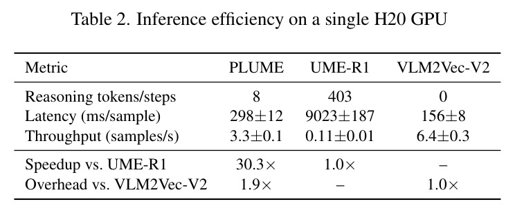 Inference efficiency on a single H20 GPU