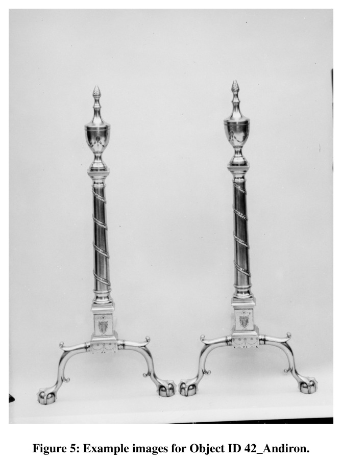 Example images for Object ID 42_Andiron.