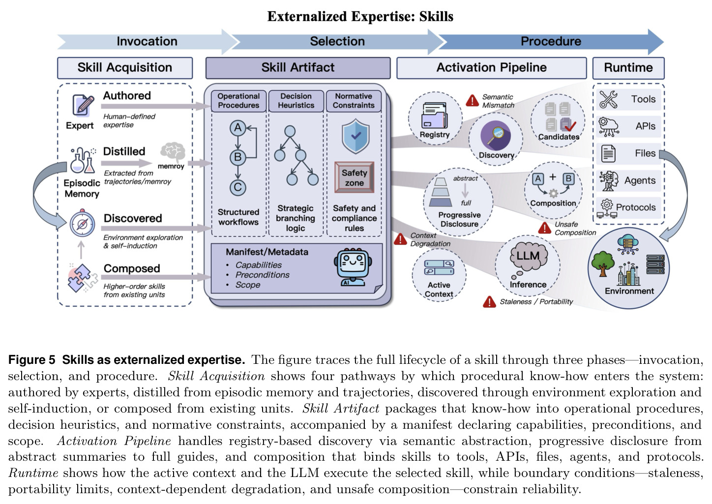 Skills as externalized expertise