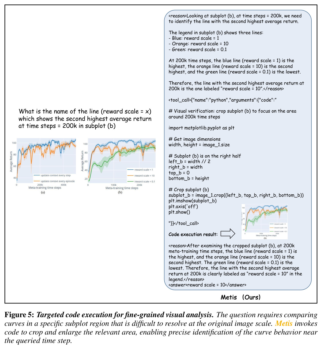 Targeted code execution for fine-grained visual analysis.