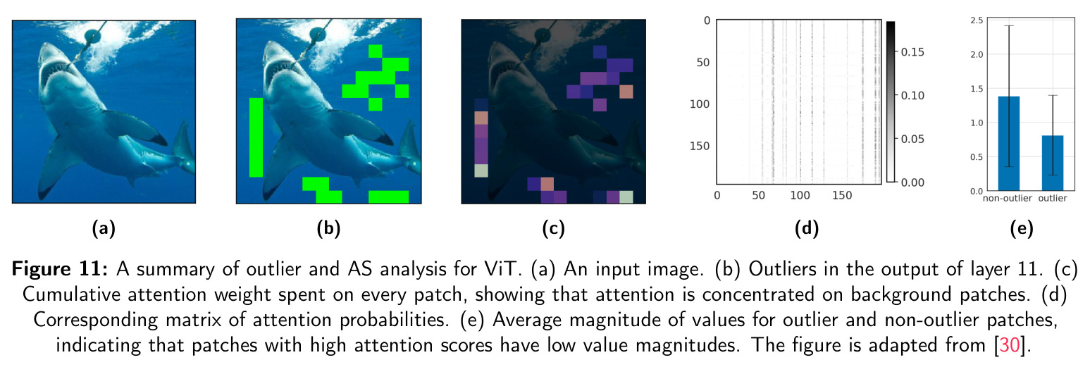 Outlier and AS analysis for ViT.