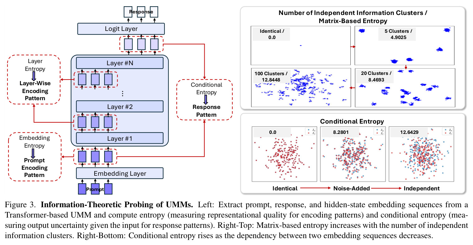 Information-Theoretic Probing of UMMs.