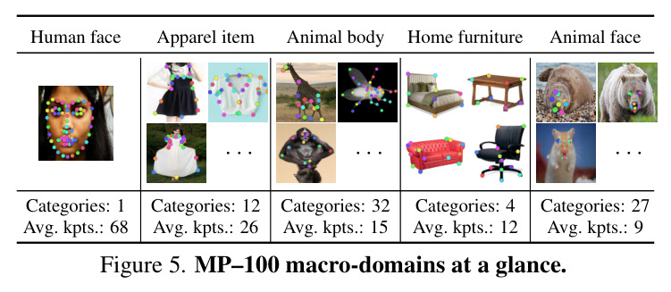 MP–100 macro-domains at a glance.