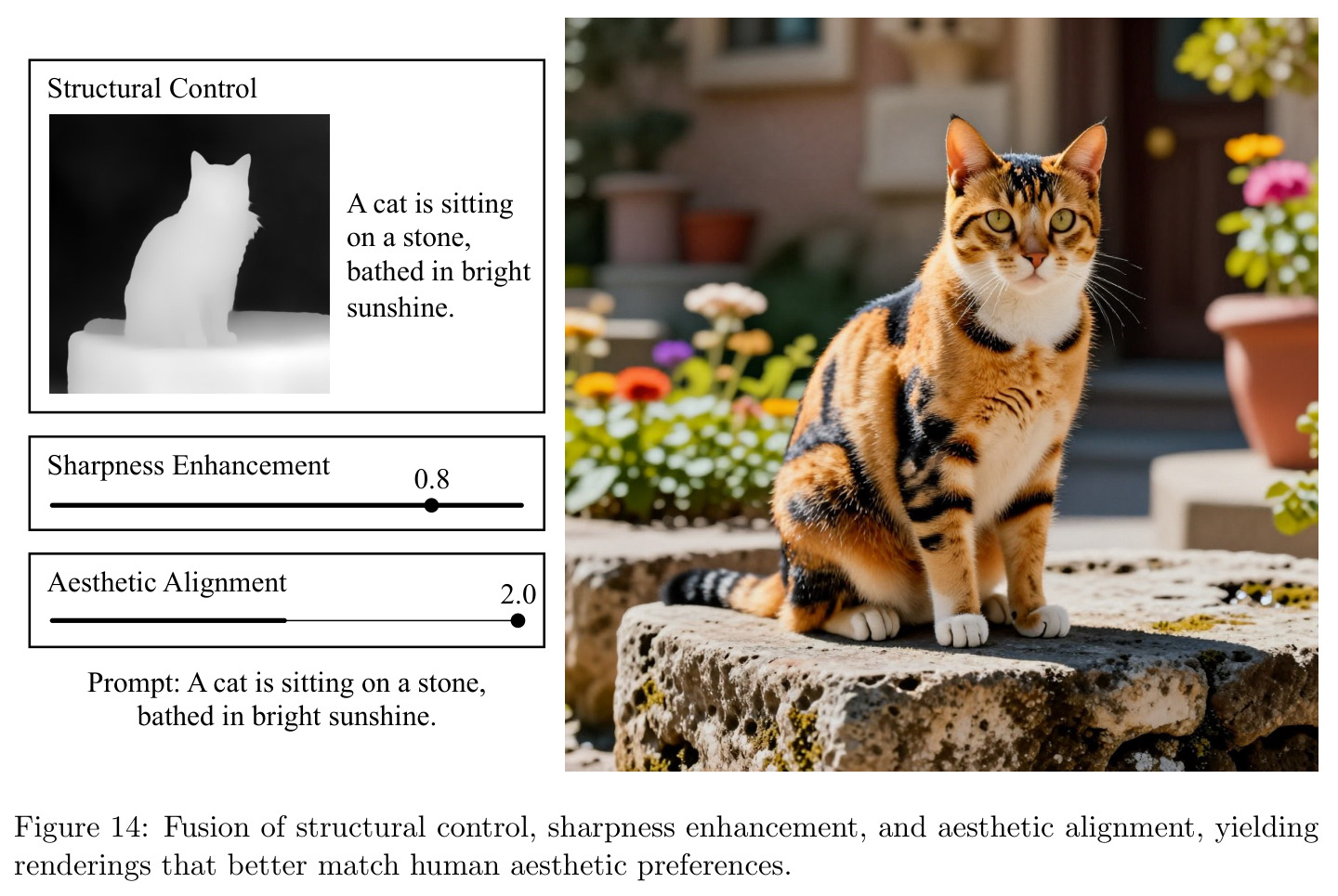 Fusion of structural control, sharpness enhancement, and aesthetic alignment.