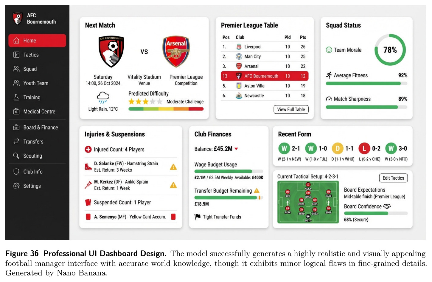 Professional UI Dashboard Design.