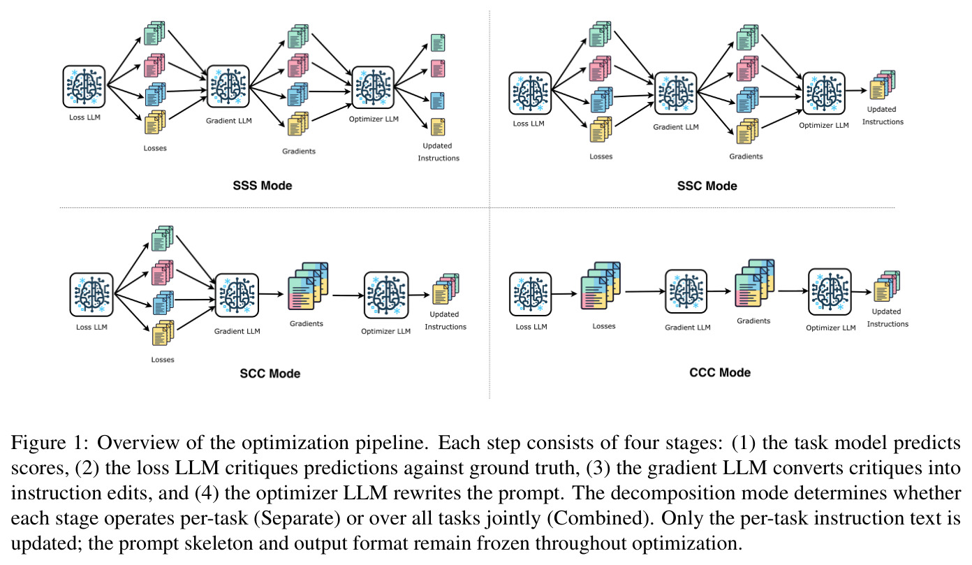 Overview of the optimization pipeline