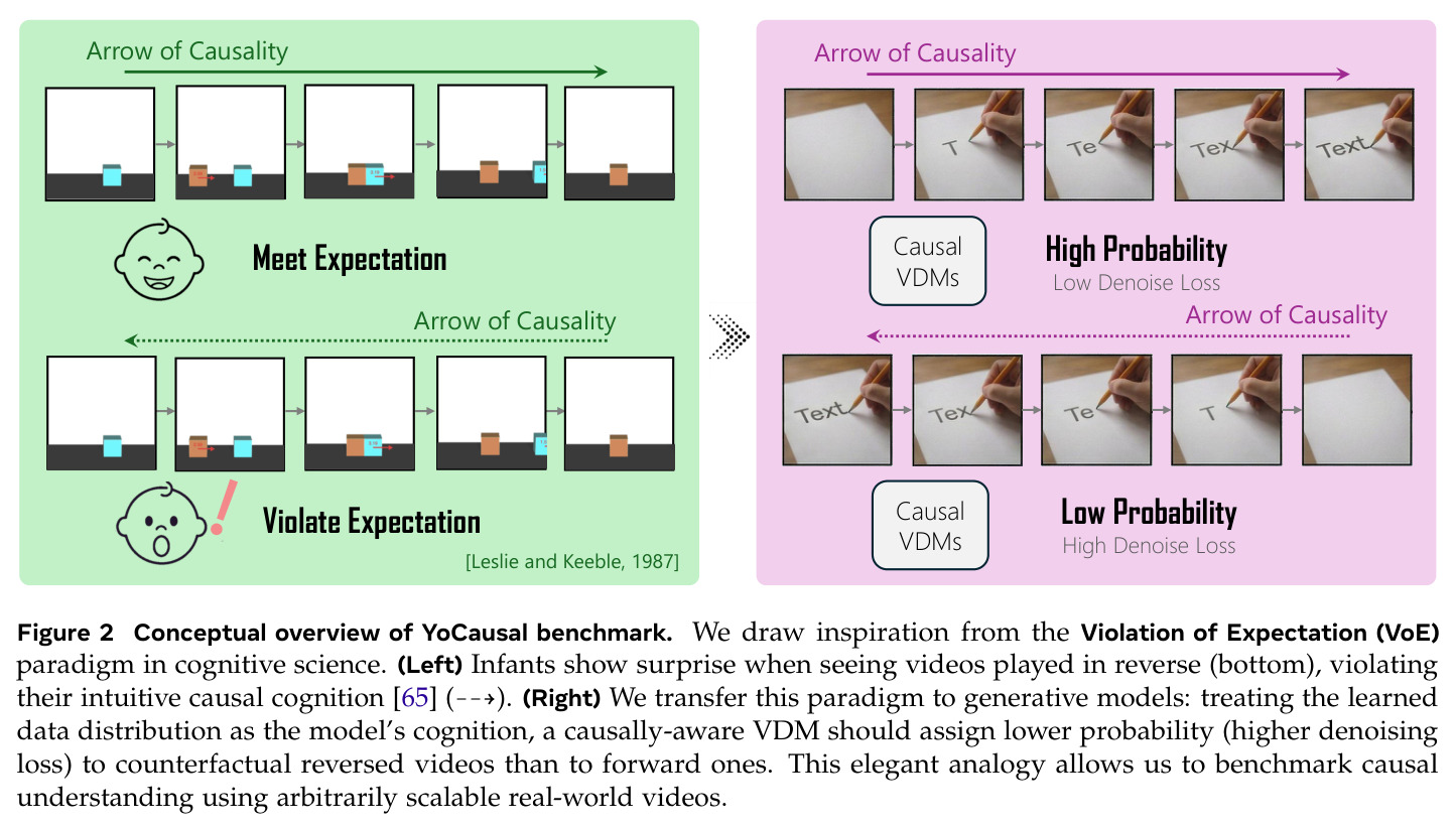 Conceptual overview of YoCausal benchmark