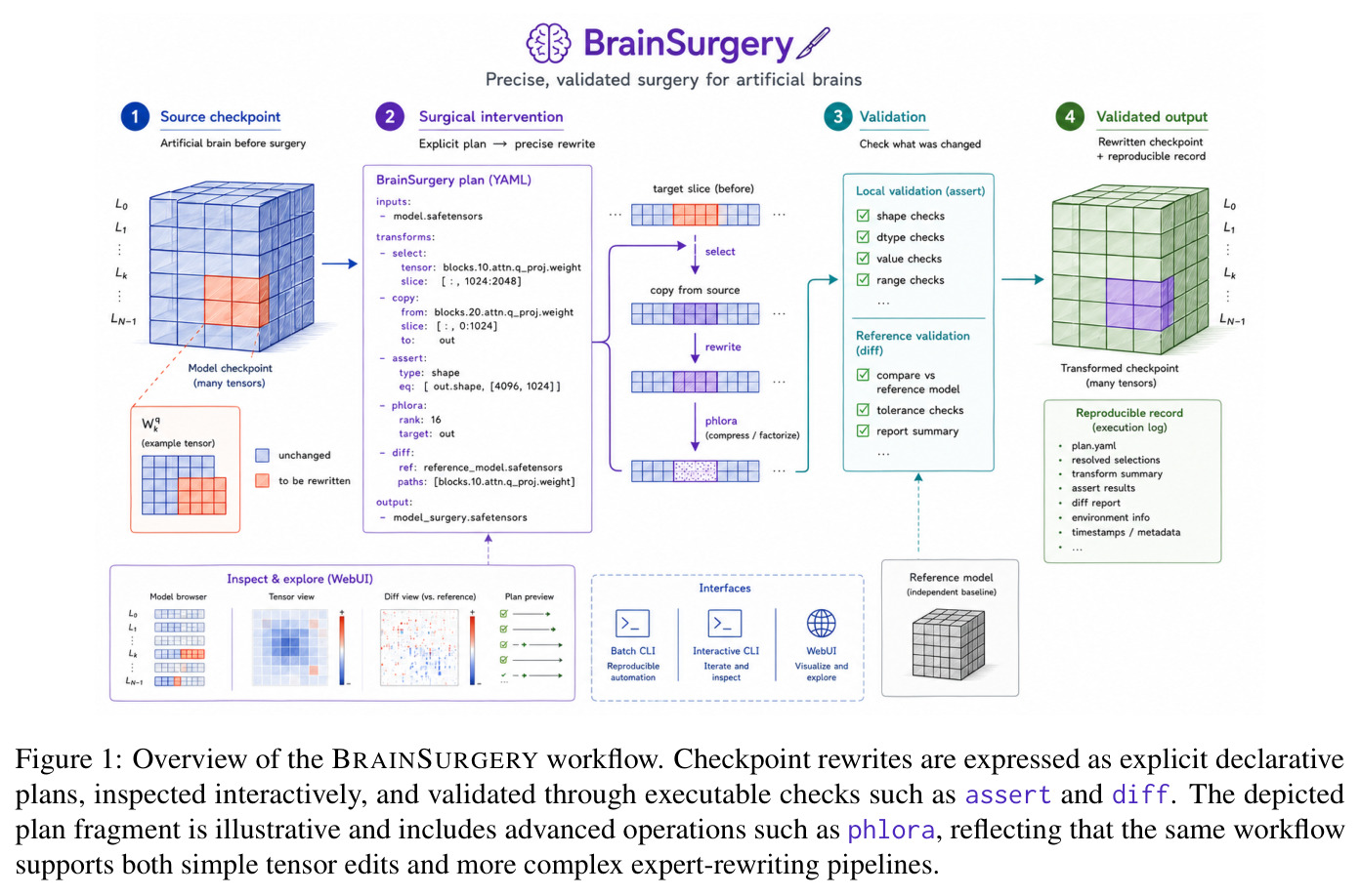 Overview of the BRAINSURGERY workflow