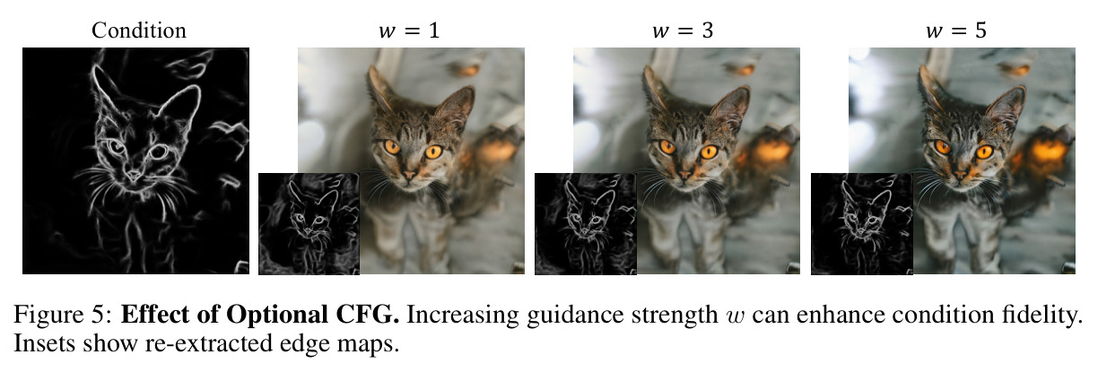 Effect of Optional CFG
