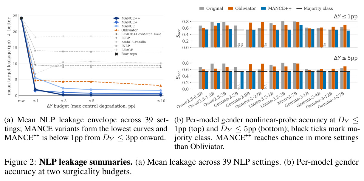 NLP leakage summaries