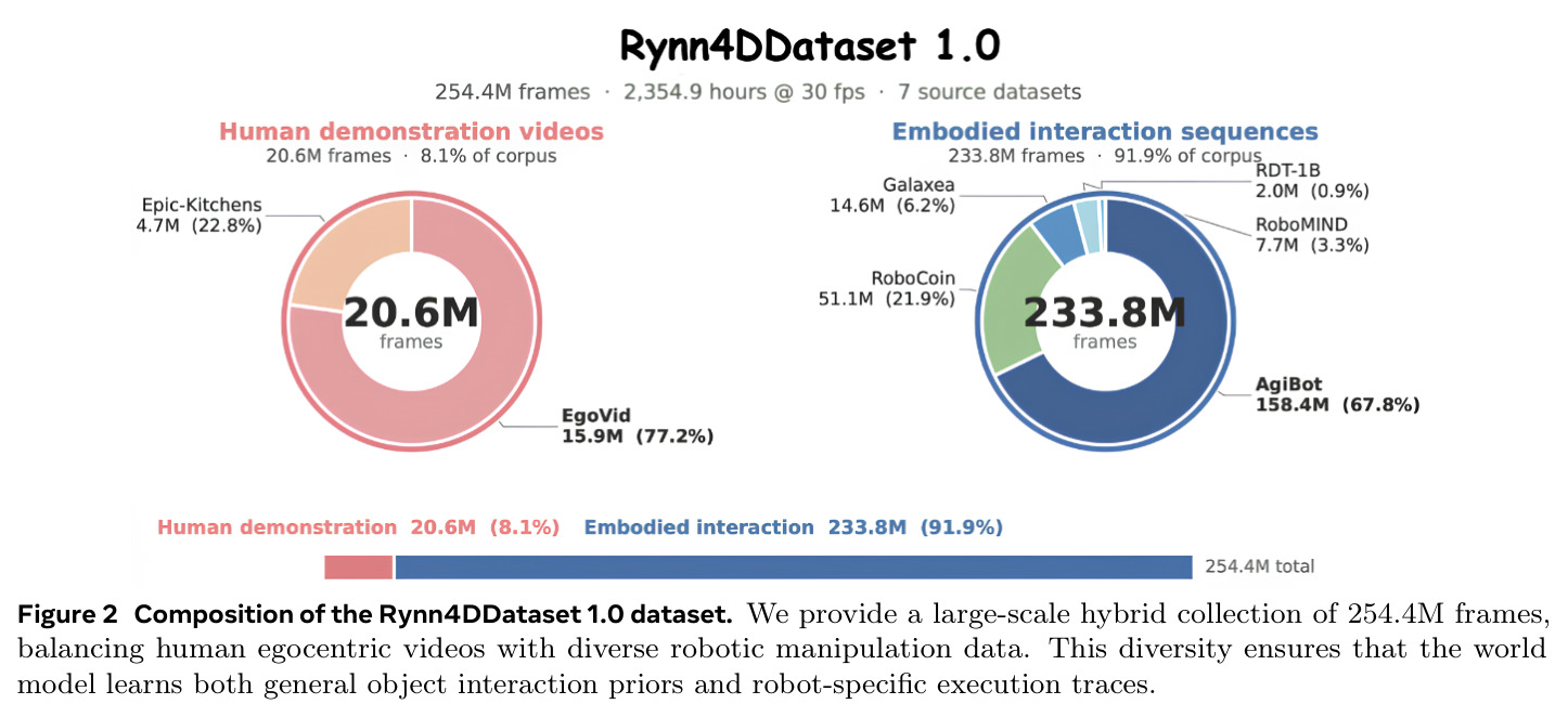 Composition of the Rynn4DDataset 1.0 dataset.