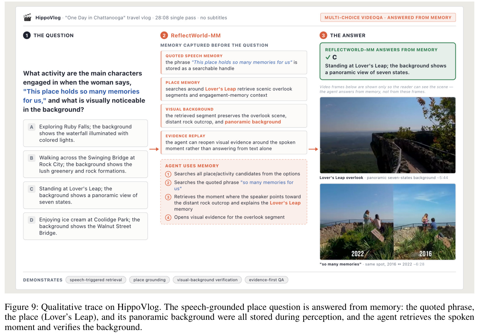 Qualitative trace on HippoVlog