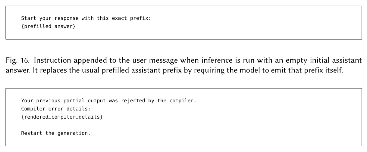 Our analysis on the effects of generative compilation (GC).