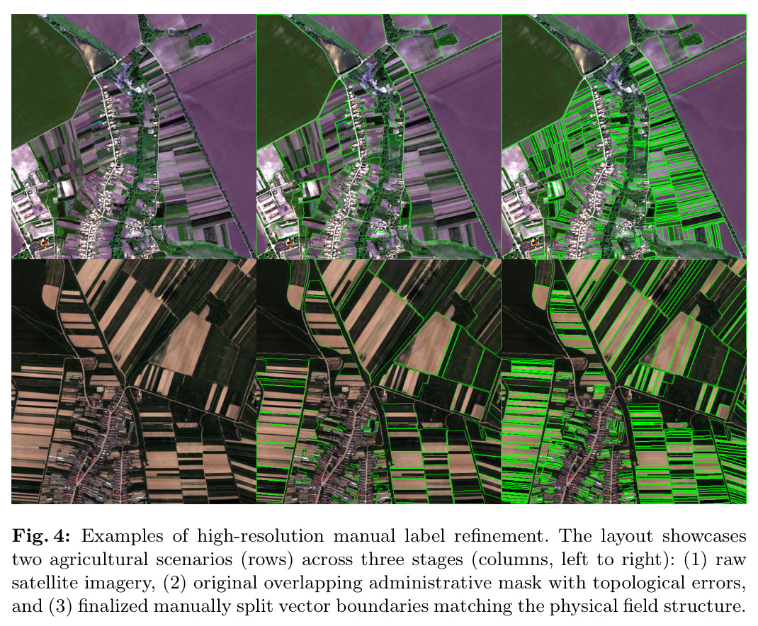 Examples of high-resolution manual label refinement.