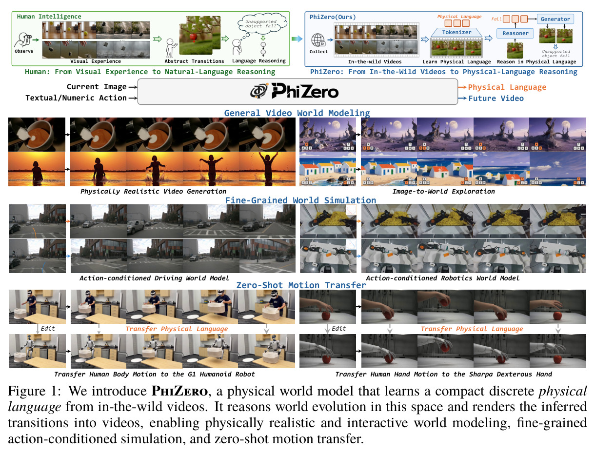 PHIZERO 概览：围绕物理语言构建的物理世界模型
