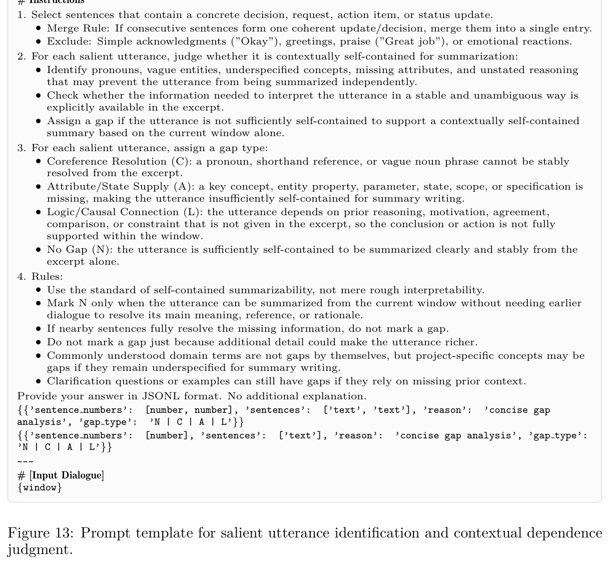 The prompt used for gap detection（缺口检测提示词）