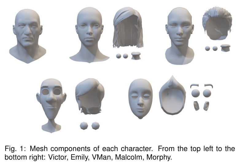 AnyTalk can perform audio-driven 3D facial animation using an arbitrary character with blendshapes, without requiring any animation data to train.