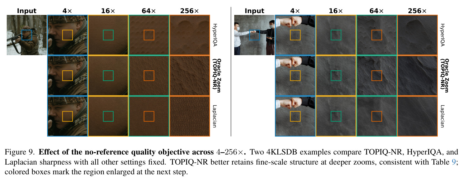 The rubric used for pairwise judging at 4×, with the target high-resolution image as the anchor.