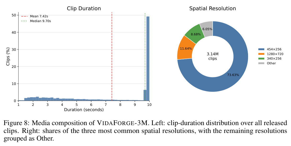 VidaForge 与相关基础设施的能力对比汇总：结合可扩展视频处理支持与端到端数据配方研究工作流。