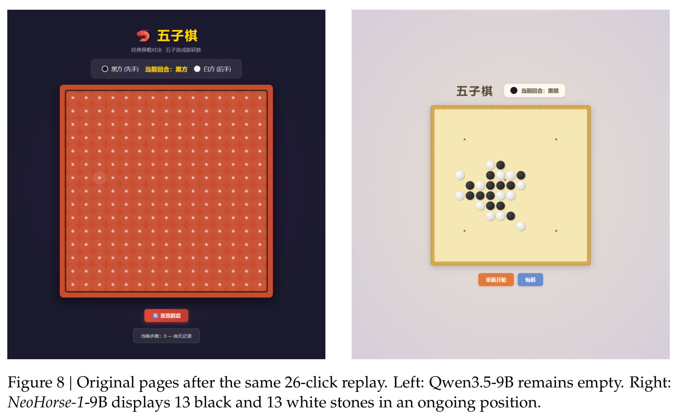 Original pages after the same 26-click replay
